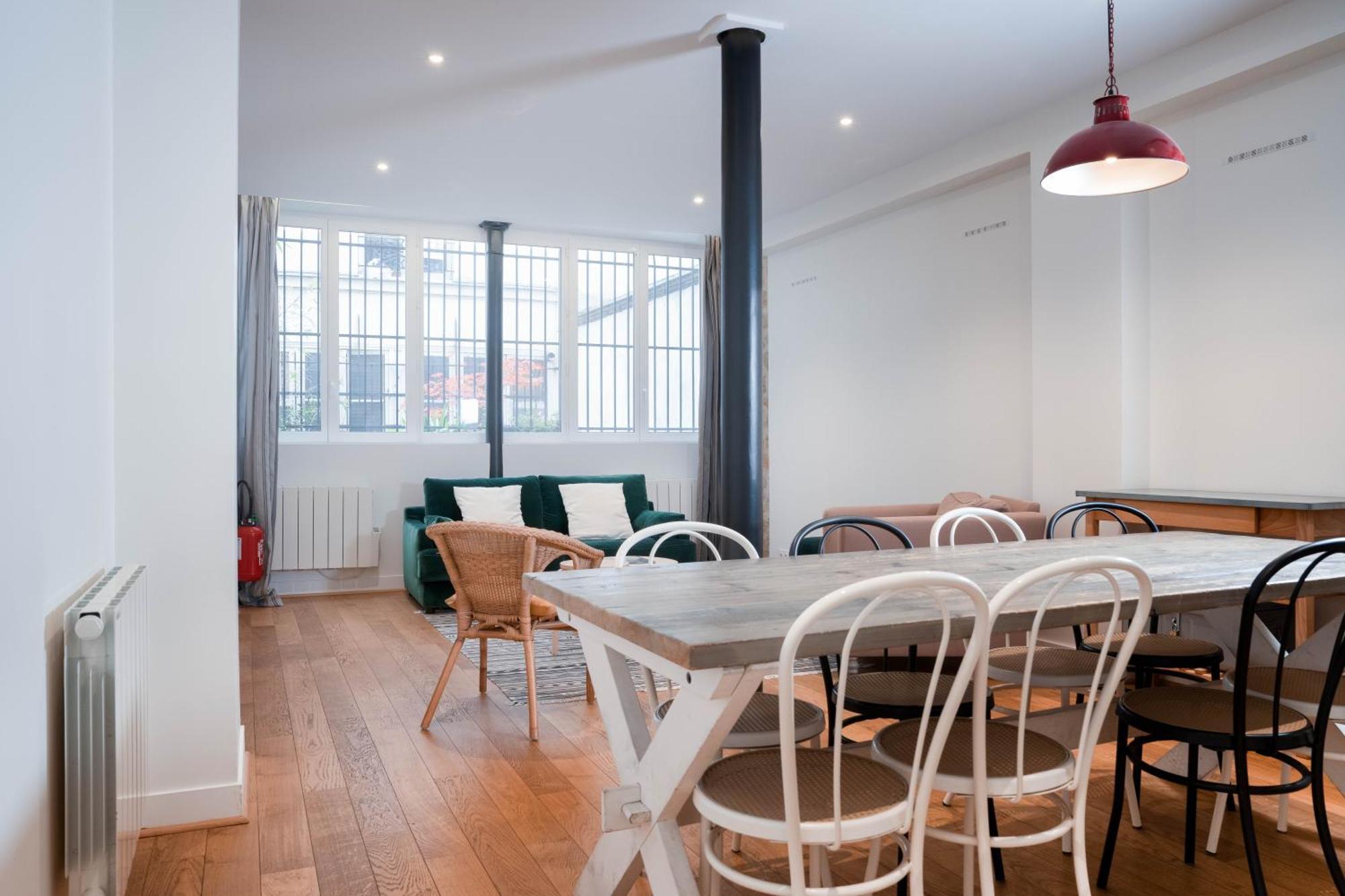 Loft Petion Dog Friendly Apartment Paris Luaran gambar